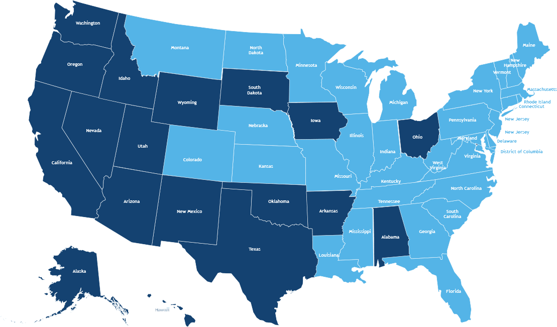 Team collaborating around a table