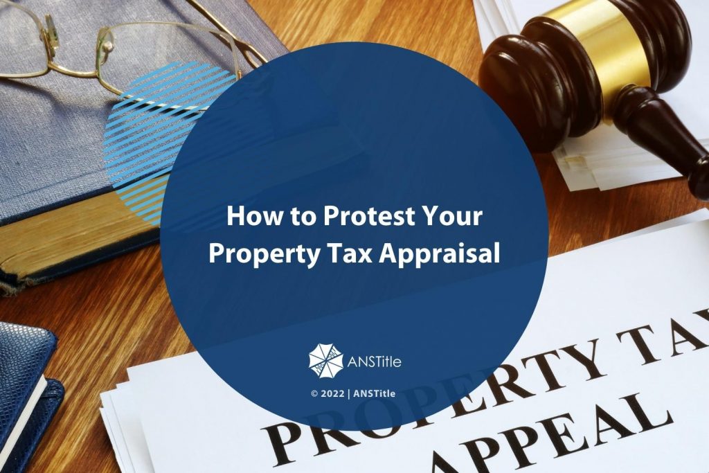 Featured: Property tax appeal document and wooden gavel on desk - How to Protest Your Property Tax Appraisal